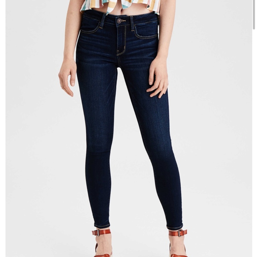 American Eagle super stretch jeggings 6long